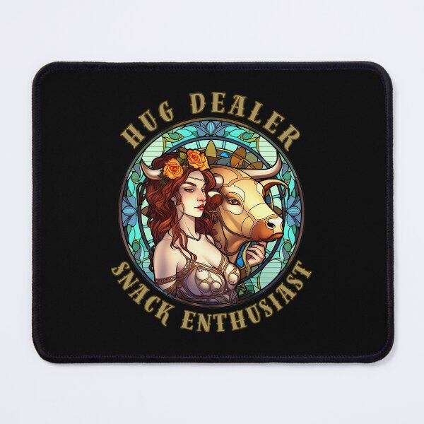 Item preview, Hug Dealer, Snack Enthusiast. taurus horoscope designed and sold by ZodiacWonders.