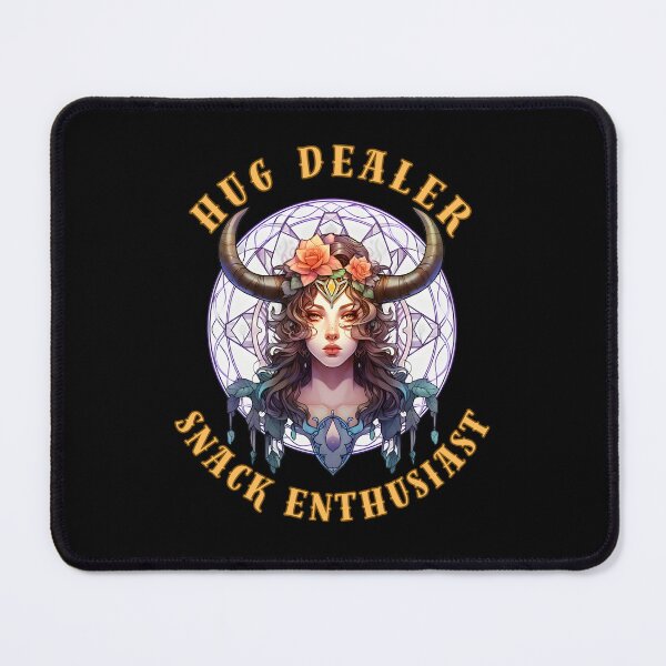 Item preview, Hug Dealer, Snack Enthusiast. taurus april designed and sold by ZodiacWonders.