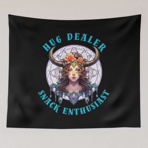 Item preview, Hug Dealer, Snack Enthusiast. taurus astrological sign designed and sold by ZodiacWonders.