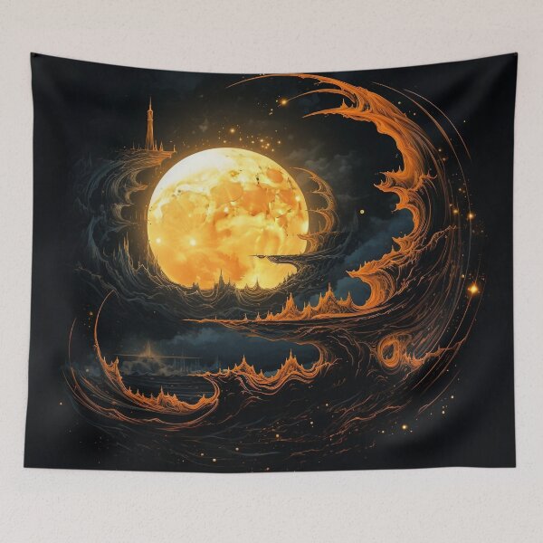 Item preview, Solar Eclipse Artwork designed and sold by Obsidian Ink by Wilshire.