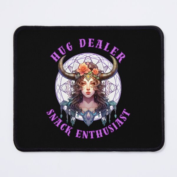 Item preview, Hug Dealer, Snack Enthusiast. cute taurus designed and sold by ZodiacWonders.