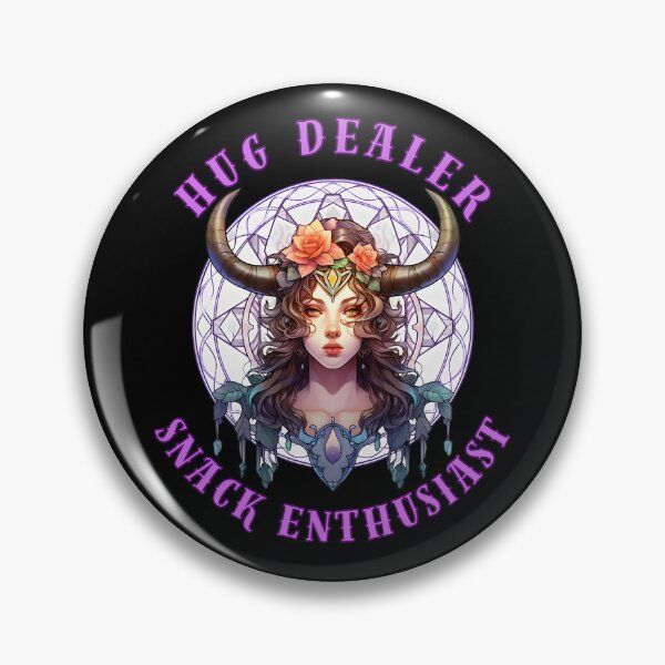 Item preview, Hug Dealer, Snack Enthusiast. cute taurus designed and sold by ZodiacWonders.