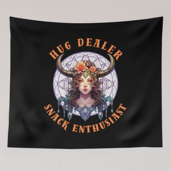 Item preview, Hug Dealer, Snack Enthusiast. taurus traits designed and sold by ZodiacWonders.