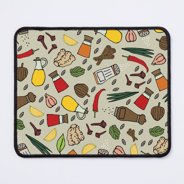 Item preview, Spicy food seamless pattern designed and sold by DesignsbySimons.