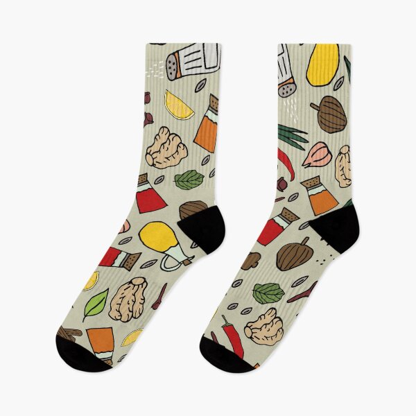 Item preview, Spicy food seamless pattern designed and sold by DesignsbySimons.