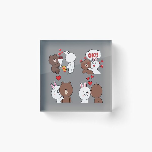Item preview, Brown Bear white Rabbit story love!❤️  designed and sold by Pandety.