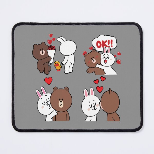 Item preview, Brown Bear white Rabbit story love!❤️  designed and sold by Pandety.