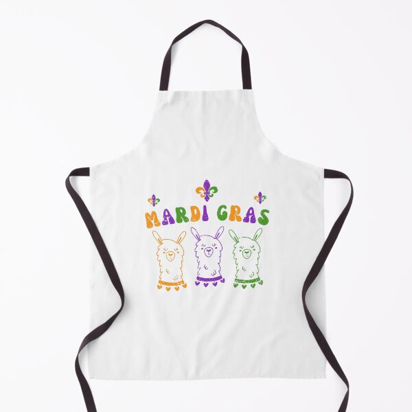 Item preview, Funny Llama With happy Mardi Gras, Be Ready For Mardi Gras designed and sold by ArtByKatti.