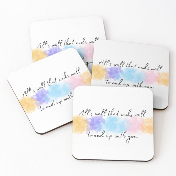 Item preview, Lover Lyrics (All's well that ends well) designed and sold by Samantha Kelly.