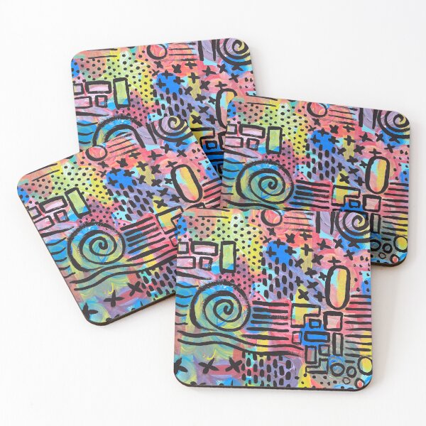 Item preview, Abstract Colorful  designed and sold by rachelevelynne.