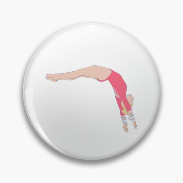 Item preview, Blonde Gymnast on Bars: Pink designed and sold by Malika Haver.