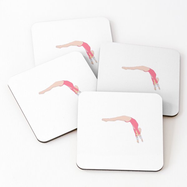Item preview, Blonde Gymnast on Bars: Pink designed and sold by Malika Haver.