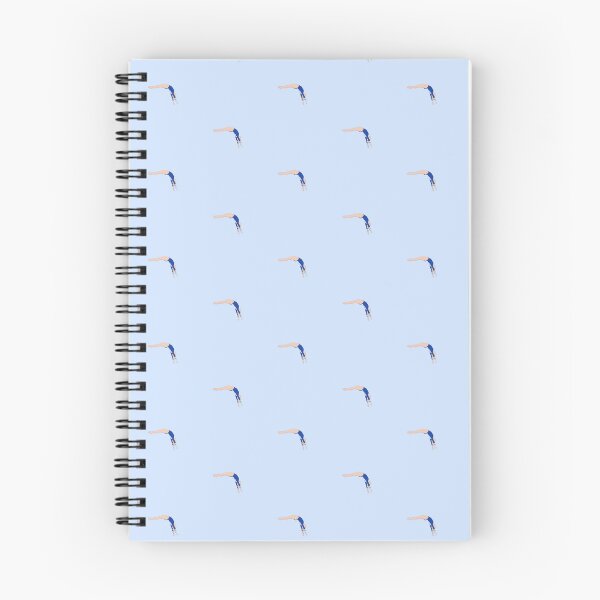 Item preview, Blonde Gymnast on Bars: Blue designed and sold by Malika Haver.