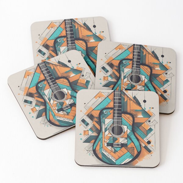 Item preview, Geometric Guitar  designed and sold by OptimaShirts.
