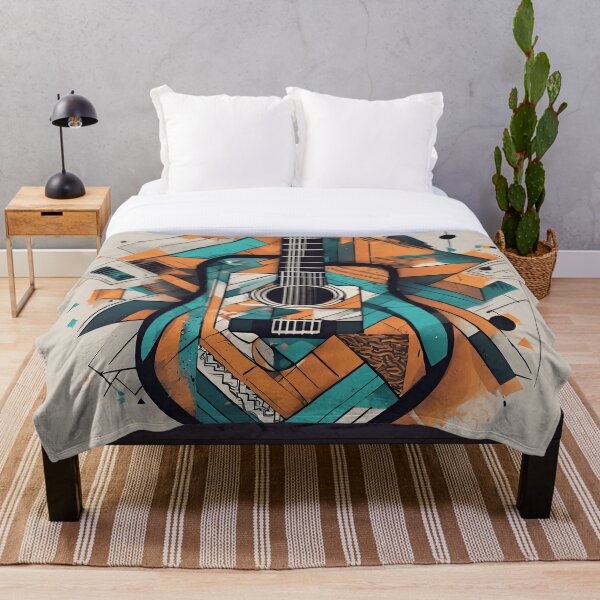 Item preview, Guitarra Geométrica designed and sold by OptimaShirts.
