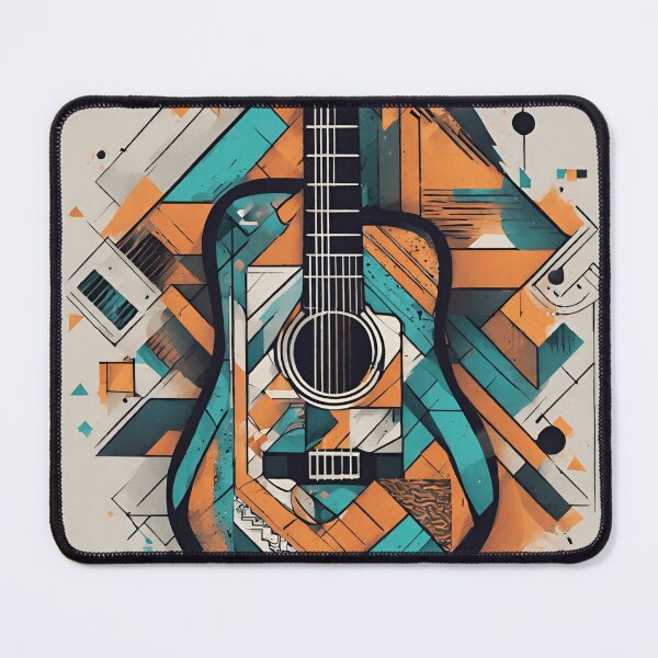 Item preview, Geometric Guitar designed and sold by OptimaShirts.