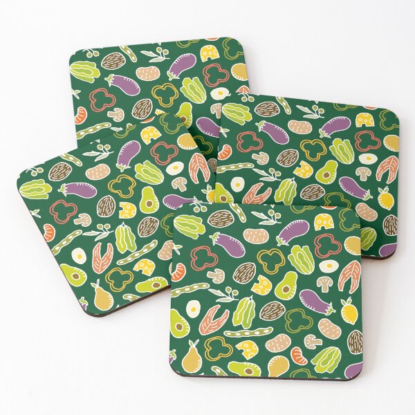 Item preview, Healthy food seamless pattern designed and sold by DesignsbySimons.