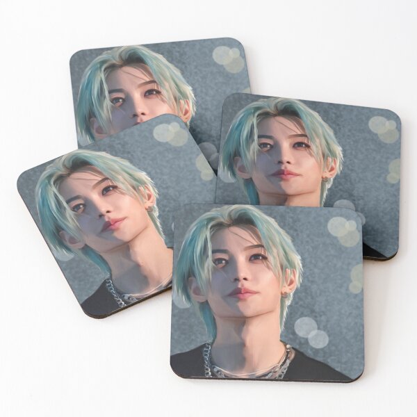 Item preview, felix of stray kids - realist art designed and sold by meupujinzim store.