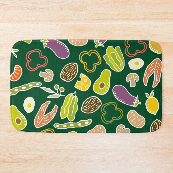 Item preview, Healthy food seamless pattern designed and sold by DesignsbySimons.