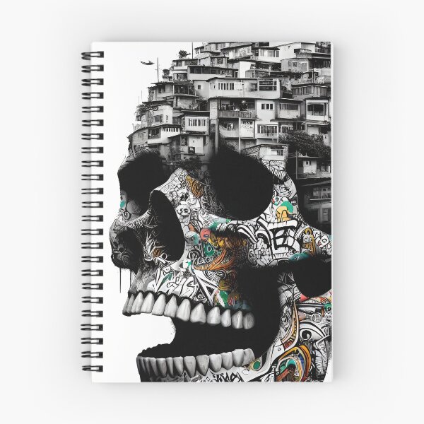 Item preview, Ghetto Skull designed and sold by StickerCosmics.