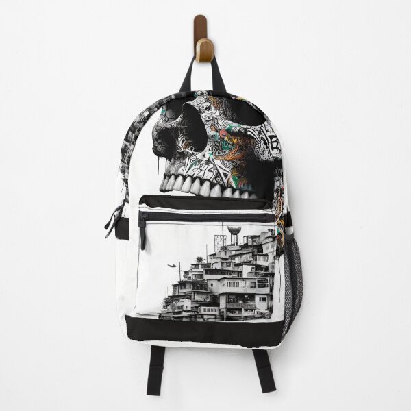 Item preview, Ghetto Skull designed and sold by StickerCosmics.