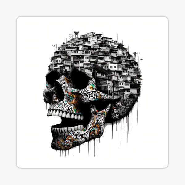 Item preview, Ghetto Skull designed and sold by Vero-Graffiti.