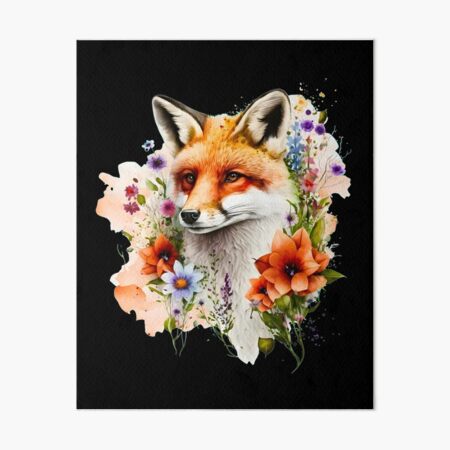 Item preview, Flower Fox designed and sold by FoxVibes.