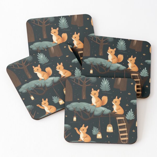 Item preview, panel decorativo de ardilla designed and sold by DropeSavage.