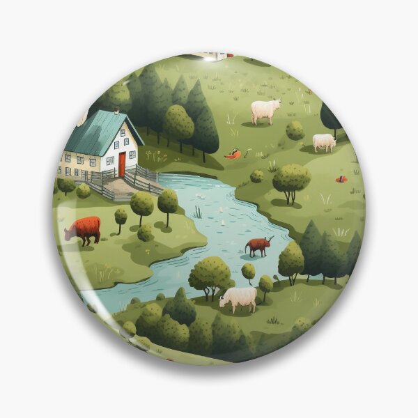 Item preview, panel decoratico granja designed and sold by DropeSavage.