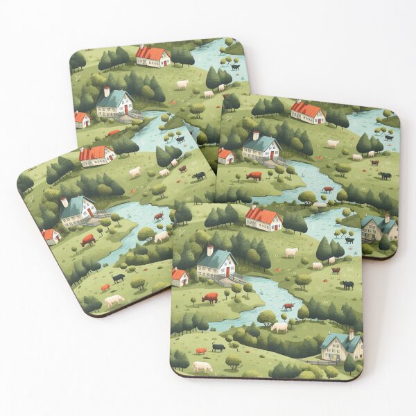 Item preview, panel decoratico granja designed and sold by DropeSavage.