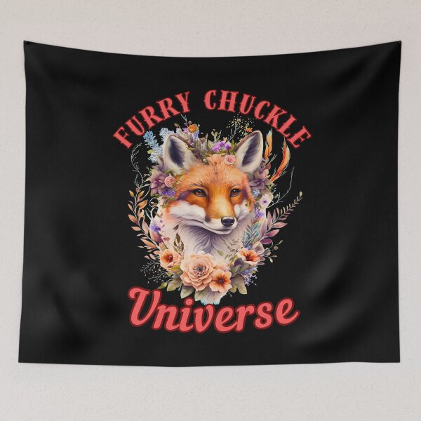 Item preview, Furry Chuckle Universe. retro fox designed and sold by FoxVibes.