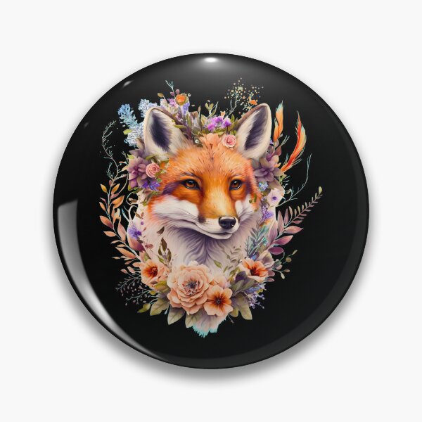 Item preview, Flower Fox designed and sold by FoxVibes.