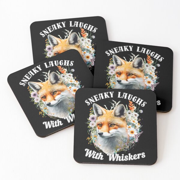 Item preview, Sneaky Laughs with Whiskers designed and sold by FoxVibes.