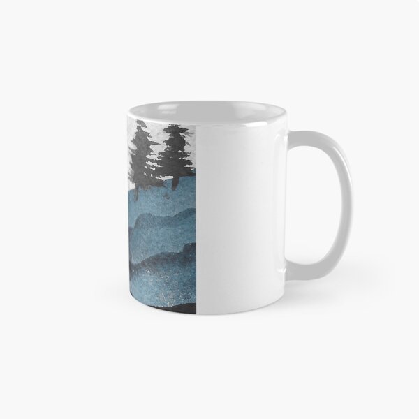 Item preview, Blue Mountains on a Cloudy Day designed and sold by Gwenvolution.