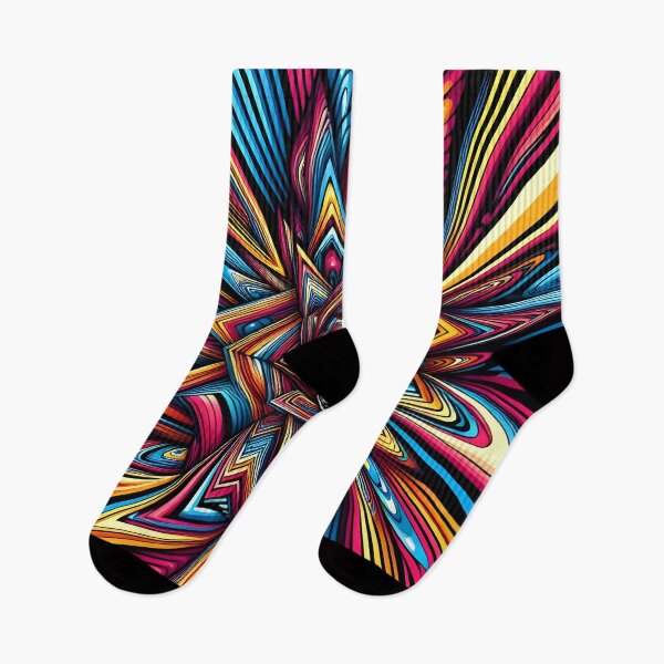 Item preview, Colorful Abstract Neon Design designed and sold by Alessei.