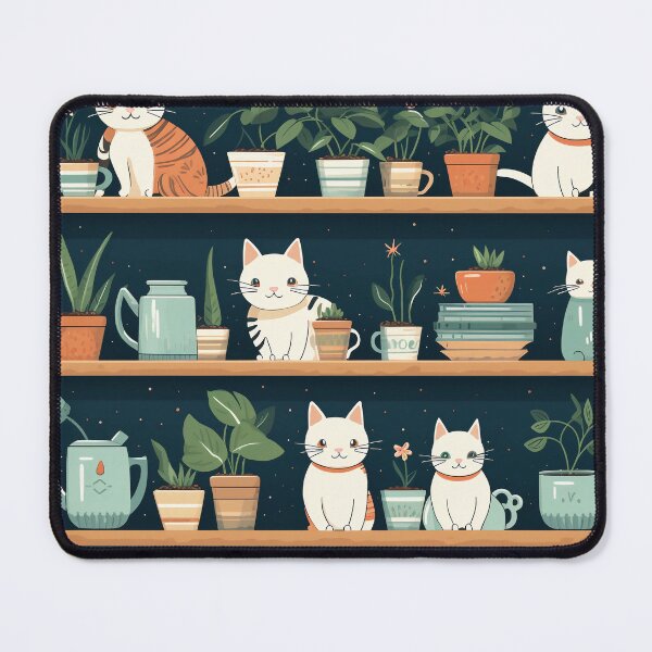 Item preview, decorative panel of cats designed and sold by DropeSavage.
