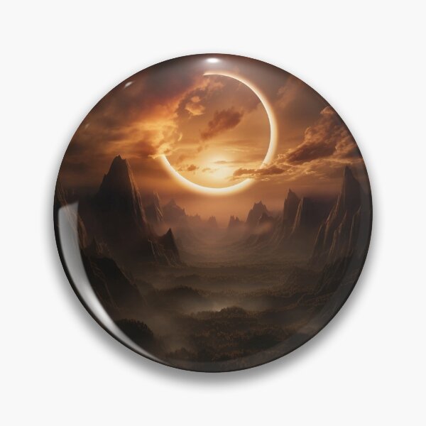 Item preview, Solar Eclipse Artwork designed and sold by Obsidian Ink by Wilshire.