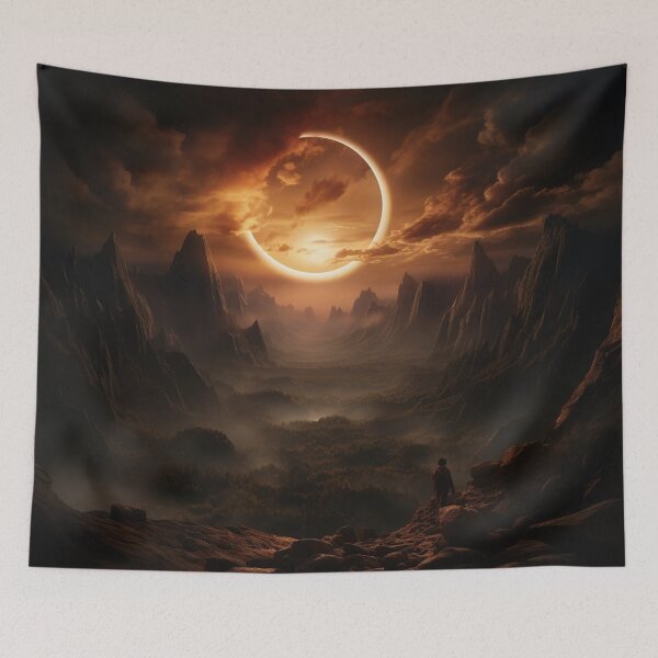 Item preview, Solar Eclipse Artwork designed and sold by Obsidian Ink by Wilshire.