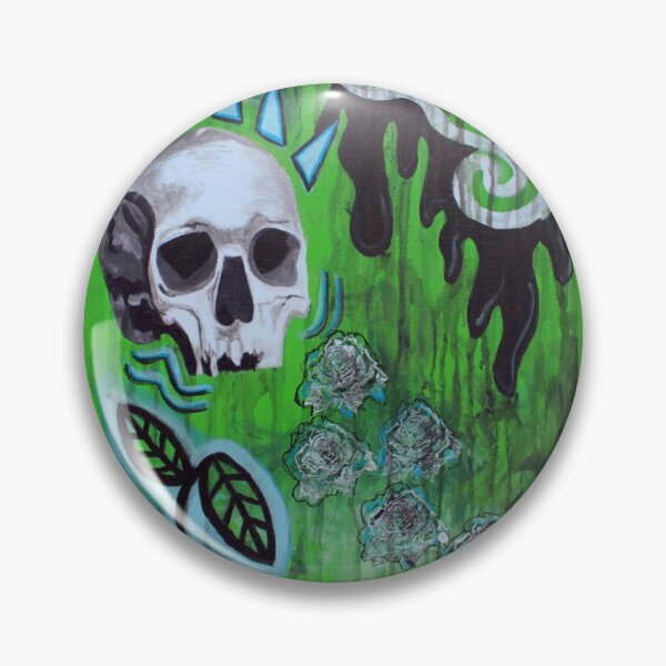 Item preview, Skull collage painting designed and sold by Kayla :).