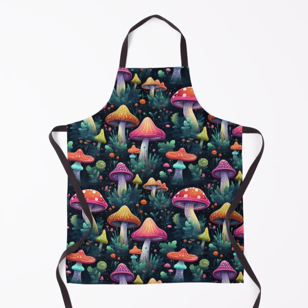 Item preview, Luminous Forest Landscape of Mushrooms and Toadstools designed and sold by AgathaZolastore.