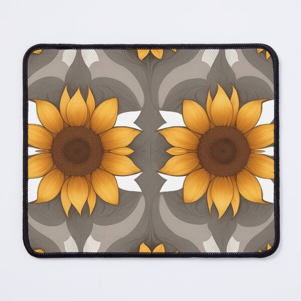 Item preview, large sunflowers with branches and leaves in brown tones summer and spring style designed and sold by Carlos Gudino.