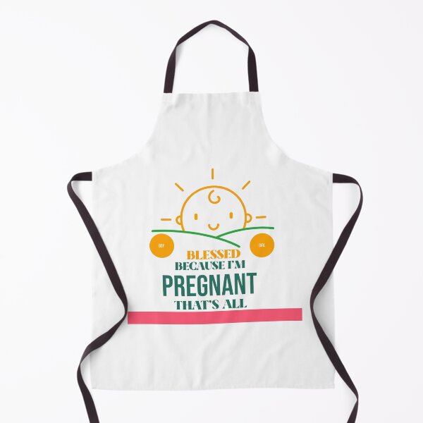 Item preview, Cute, Blessed Because I'm Pregnant, That's All, maternity themed design designed and sold by NeaftyFinds.