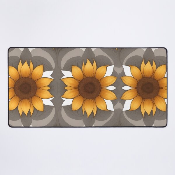 Item preview, large sunflowers with branches and leaves in brown tones summer and spring style designed and sold by Carlos Gudino.