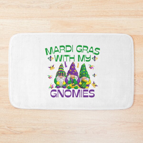 Item preview, Funny Mardi Gras With My Gnomies, Be Ready For Mardi Gras designed and sold by ArtByKatti.