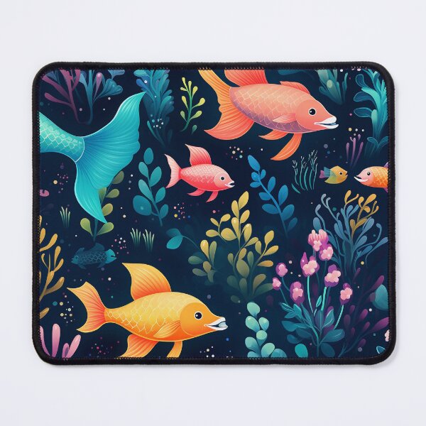 Item preview, fish decorative panel designed and sold by DropeSavage.