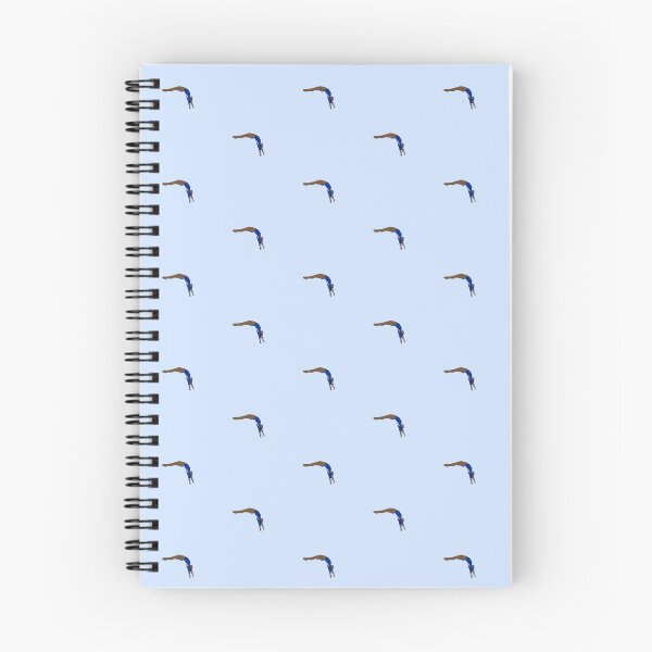 Item preview, Black Gymnast on Bars: Blue designed and sold by Malika Haver.
