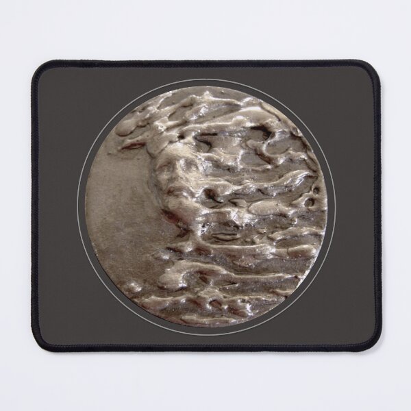 Item preview, Brutalist Bronze Man In The Moon designed and sold by artistdiat.