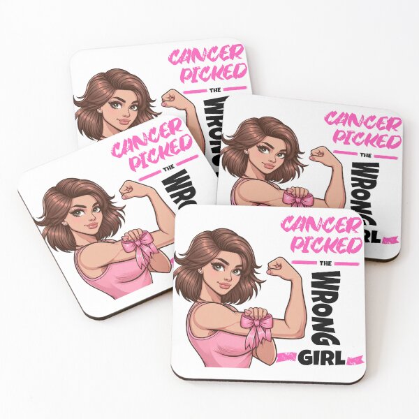 Item preview, Cancer Picked The Wrong Girl - Lgt Bkg designed and sold by edesignprints.