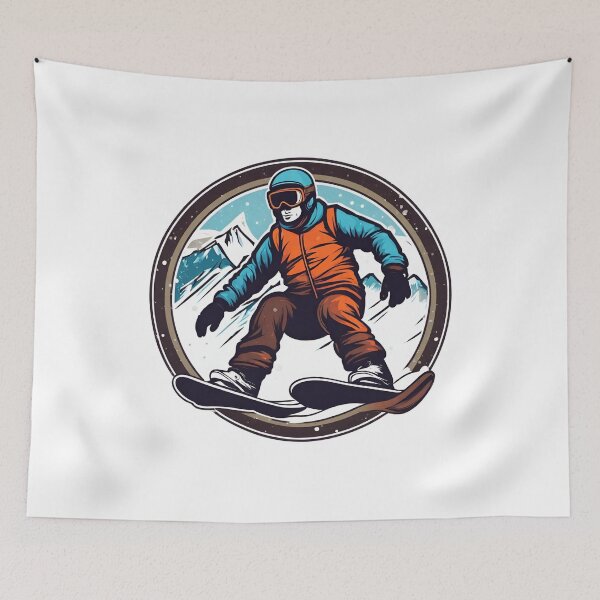 Item preview, Downhill Skier  designed and sold by CharmStudio.