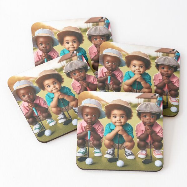 Item preview, Nature Babies: Future Golf Stars designed and sold by MellowEssence.